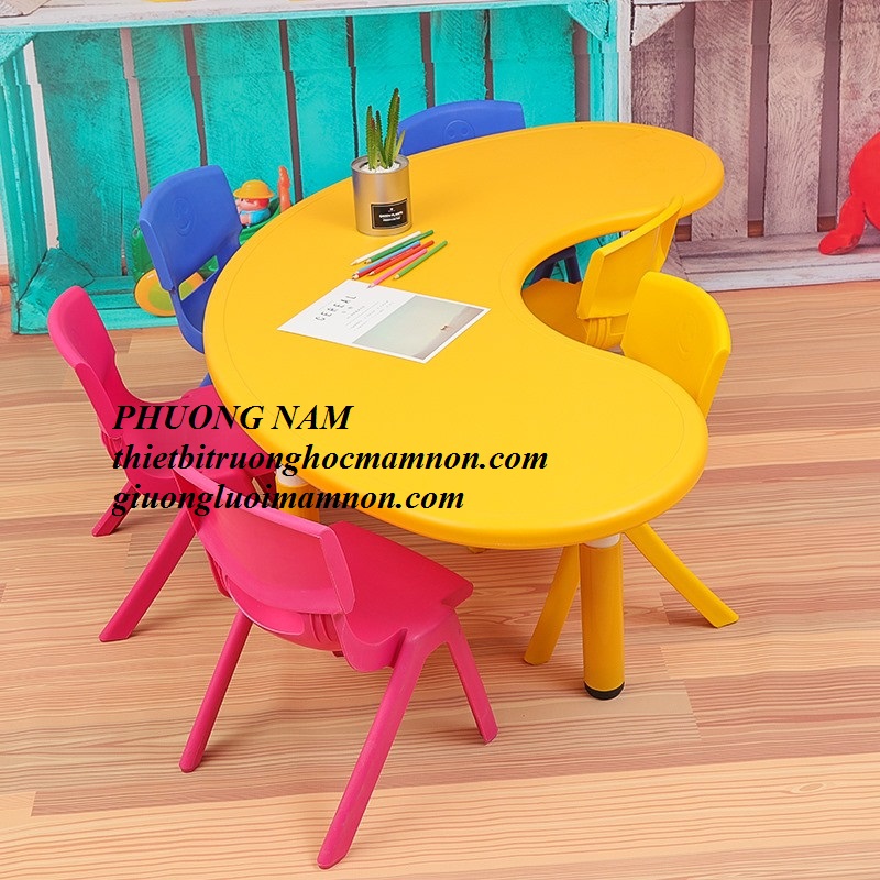 BÀN BÁN NGUYỆT - BÀN CHỮ C