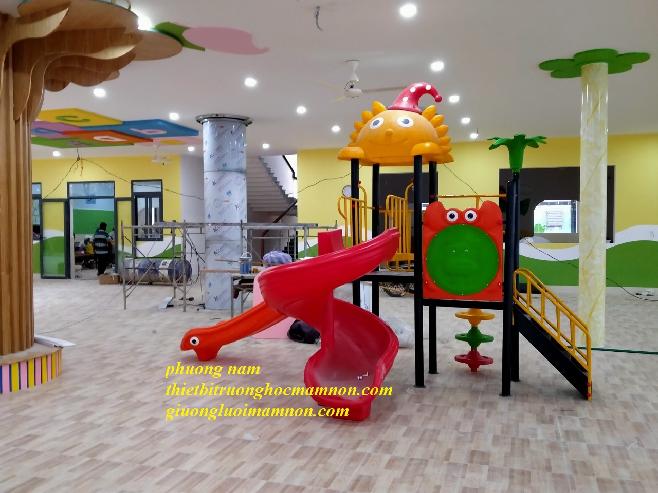 CẦU TRƯỢT LIÊN HOÀN NHẬP KHẨU CHO BÉ