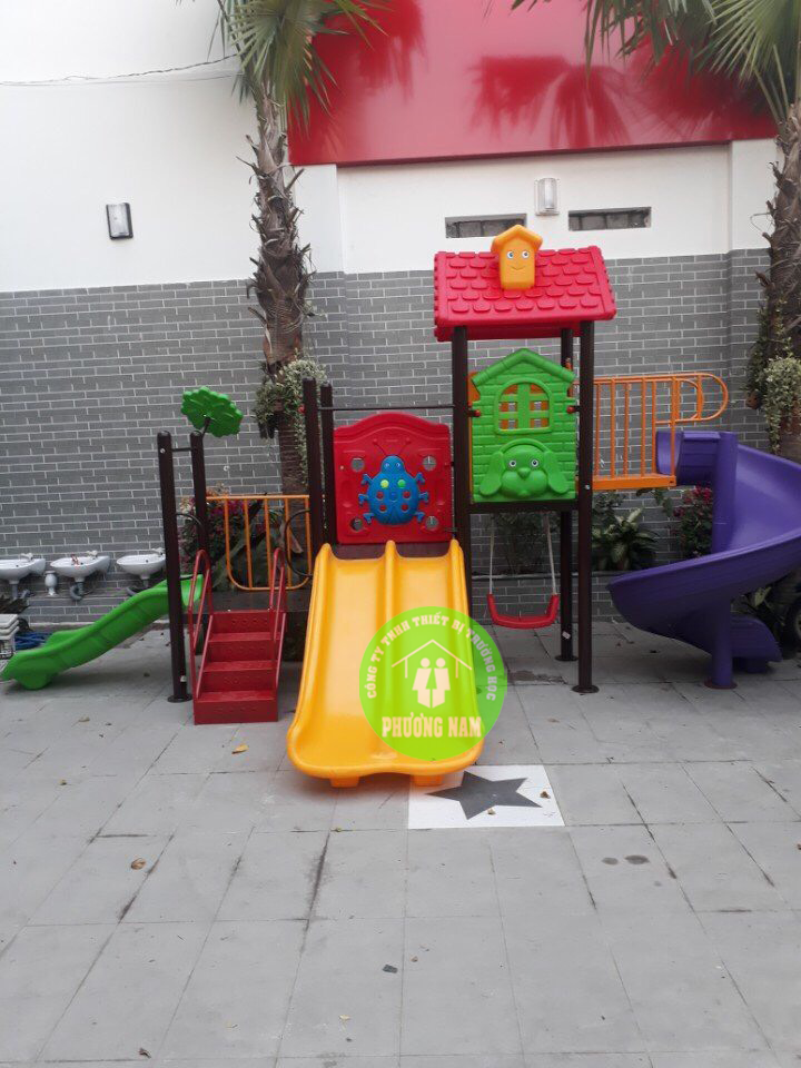 CẦU TRƯỢT MẦM NON CHO BÉ NGOÀI TRỜI