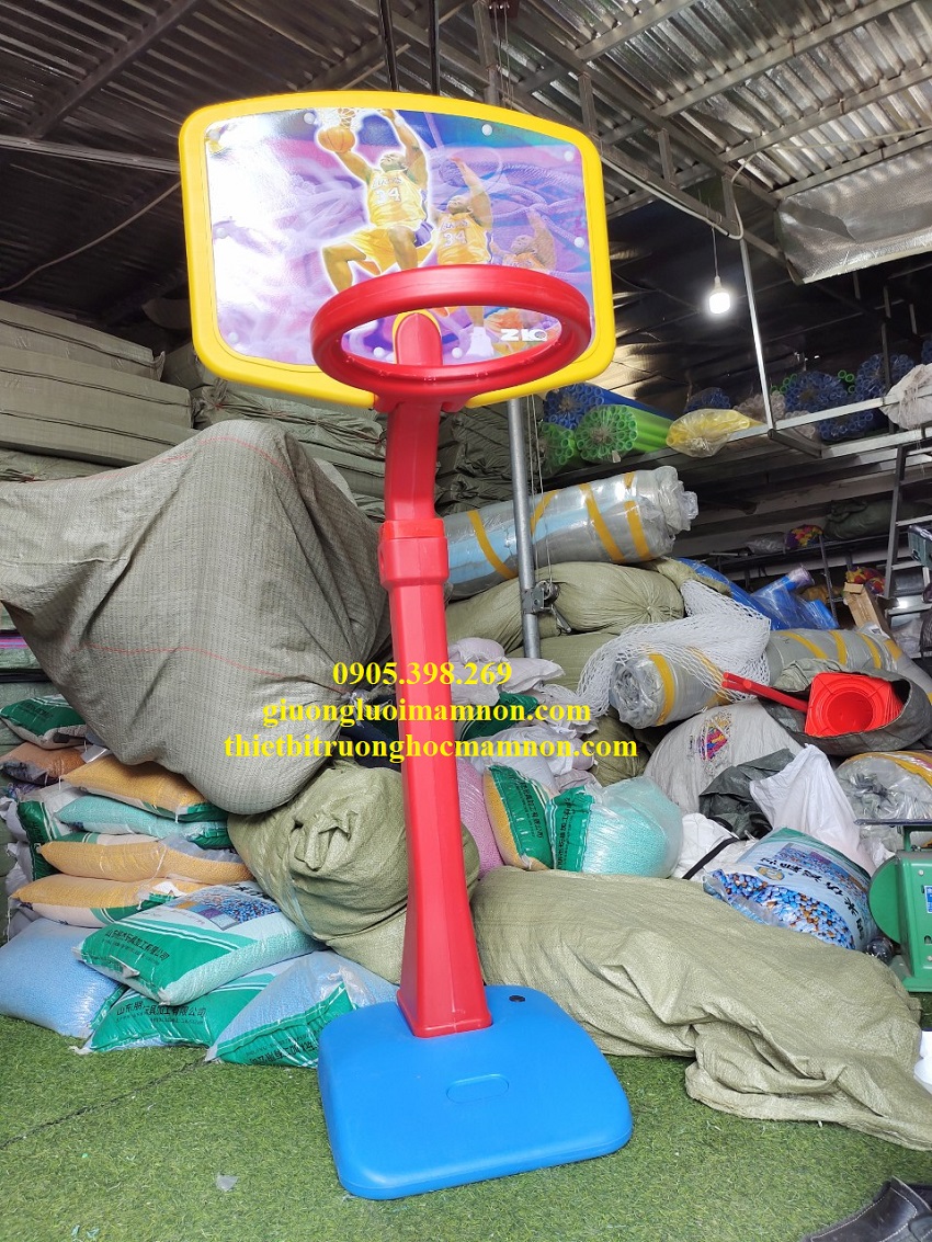 CỘT NÉM BÓNG RỔ CHO BÉ BẰNG NHỰA