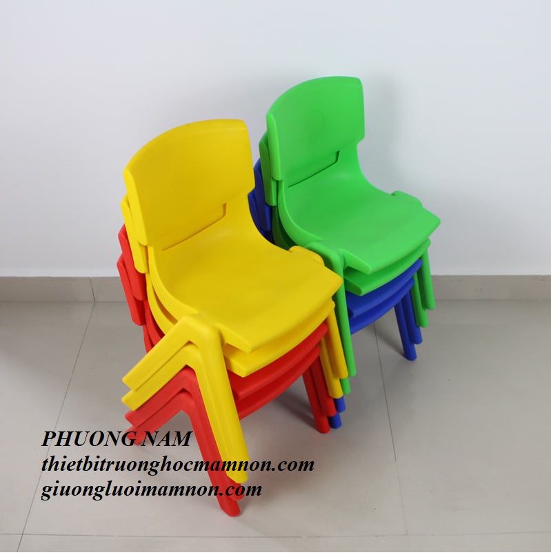GHẾ NHỰA MẦM NON GIÁ RẺ