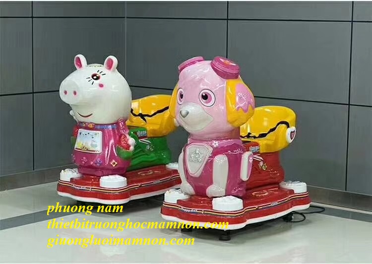 THÚ NHÚN ĐIỆN CHÓ CON VÀ HEO PEPPA