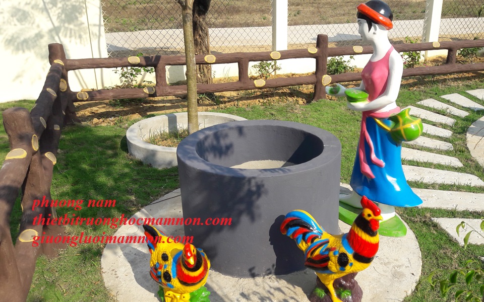 TƯỢNG CÔ TẤM VÀ GIẾNG NƯỚC